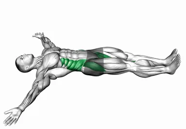 Supine Spinal Twist Pose demo