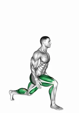 Arm Swing Jump Split Lunge demo