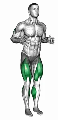 트라이셉 익스텐션 스텝백 자세 시연