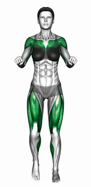 Walking Chest Push on Spot demo