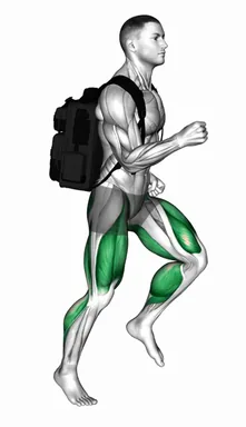 Weighted Backpack Running demo
