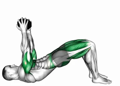 Weighted Dumbbell Bridge March demo