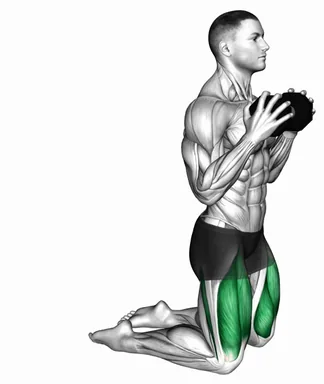 Weighted Dumbbell Kneeling Sissy Squat demo