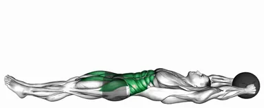 Weighted Medicine Ball Hollow Hold demo