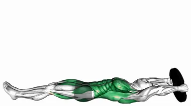 Weighted Plate Jackknife Sit Up demo