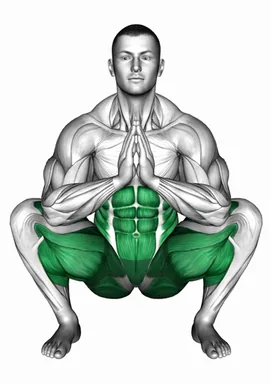 Yoga Squat Dives demo
